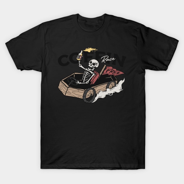 Coffin Race T-Shirt by Mahija